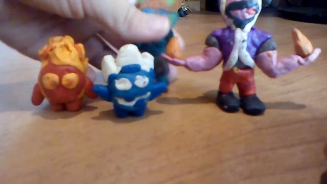 Поделки из пластилина 5 часть! 4 фигурки! Класс! смотреть онлайн