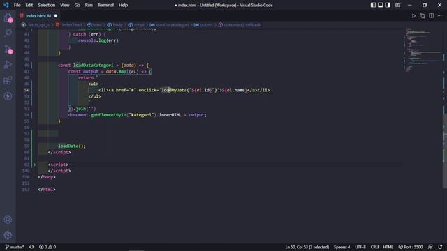 Cara Menampilkan Data Berdasarkan Kategori Dengan Fetch Api смотреть онлайн
