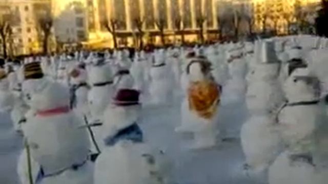 Как сделать снеговика смотреть онлайн