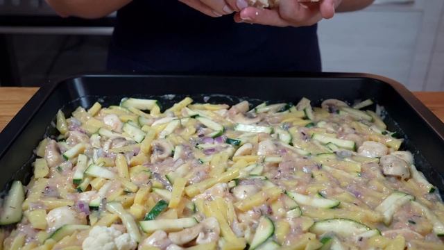 Нарезали, Перемешали и в Духовку! Обед для Всей Семьи Быстро, Недорого и Вкусно! смотреть онлайн