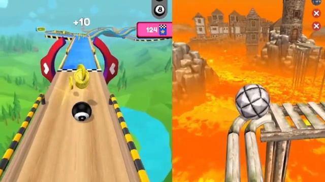 Going Ball : 2x speed Run Mobile gameplay Walkthrough IOS, Android color ball Run level 236 смотреть онлайн