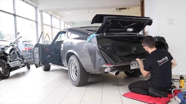 A 1969 Ford Mustang Mach 1 from John Wick смотреть онлайн