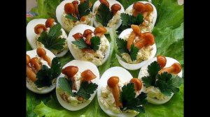 Закуски на праздничный стол. Закуски на новый год.