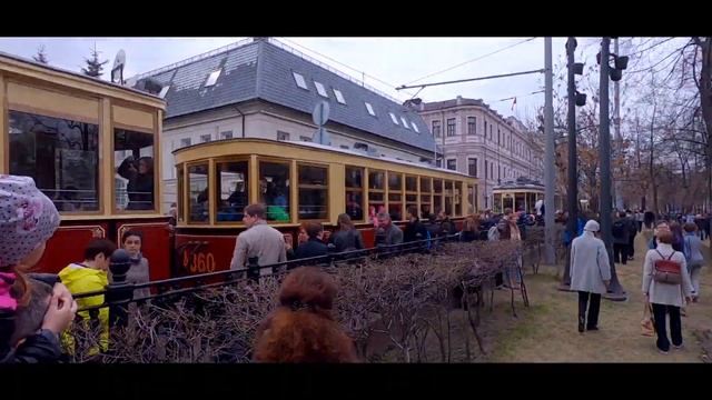 Парад трамваев в Москве 2019 | Классика СССР смотреть онлайн