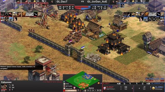 ТРОЛЛИНГ и ВЕСЕЛЬЕ: аванпосты, фактории и шутки. Стратегия Age of Empires 2 смотреть онлайн