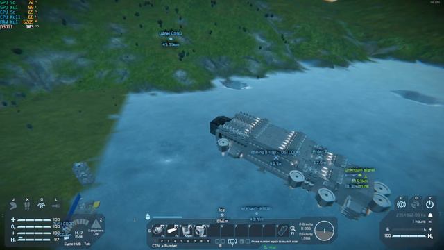 MONSTER ABRA A5V12.1.2 SPACE ENGINEERS FPS TEST // PERFORMANS TESTİ смотреть онлайн