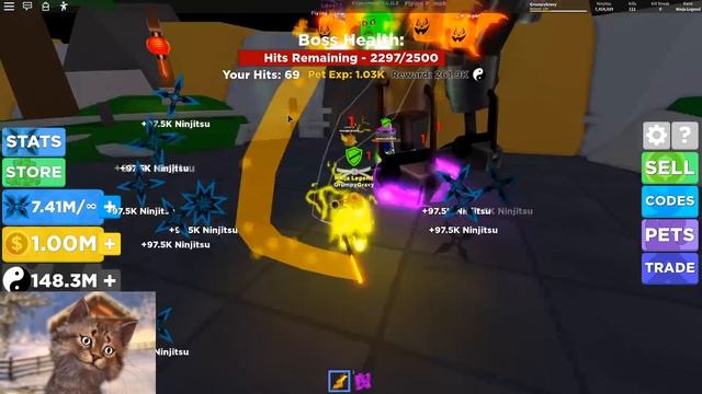 I Unlocked The Max Rank Ninja Legend And Got On The Biggest Leaderboard | Roblox Ninja Legends смотреть онлайн