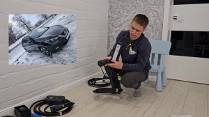 Заряжаем электромобиль  дома  из  обычной розетки 220v