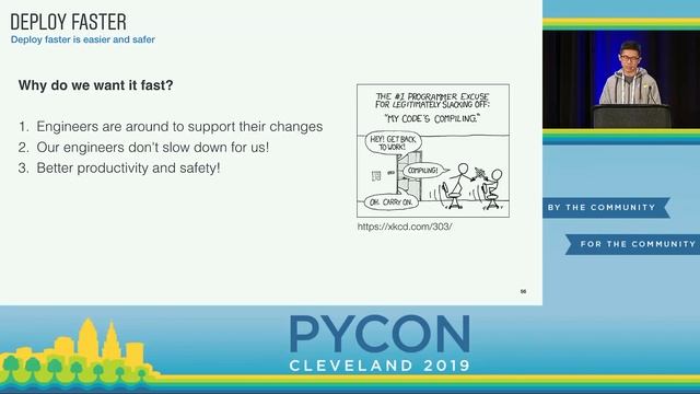 Shuhong Wong - Releasing the World's Largest Python Site Every 7 Minutes - PyCon 2019 смотреть онлайн