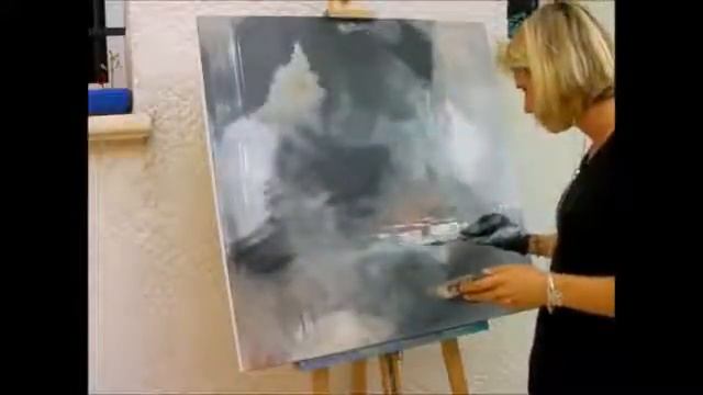 peinture abstraite a l' acrylique vidéo HD смотреть онлайн