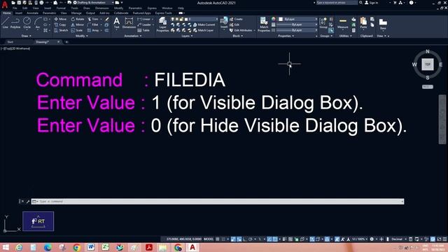 File Save As ,Open , New Dialog Box Missing In AutoCAD II Filedia Command II AutoCAD Tutorial -22 смотреть онлайн