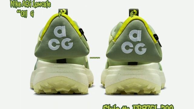 Nike ACG Lowcate “Oil Green” - Detailed Look + Price and Date Release смотреть онлайн