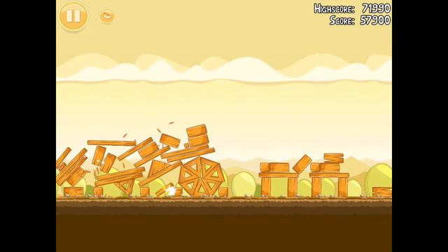 Angry Birds Mighty Hoax 5-4 Walkthrough 3 Star смотреть онлайн