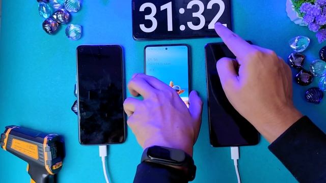 Poco X3 vs Realme 7 vs Samsung M31s: Detailed Charging Test with Heating Test смотреть онлайн
