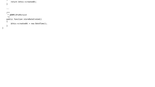Why isn't symfony2 doctrine applying lifecycle callback when I use annotations on document file? смотреть онлайн
