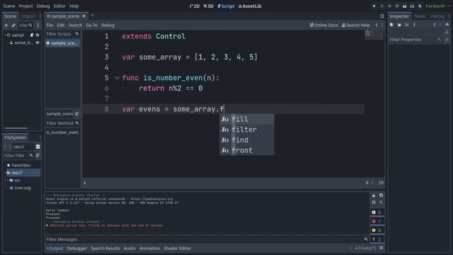 Godot 4 lambda functions смотреть онлайн