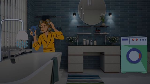 Звуки фена + душа + стиральной машины / супер микс для сна - 10 ч. версия - без разговоров - ASMR смотреть онлайн