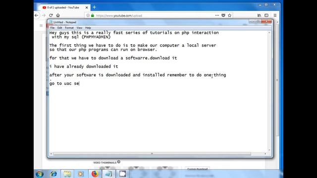 PHP tutorials -1- Starting with PHP(installing Xampp) 2018 смотреть онлайн