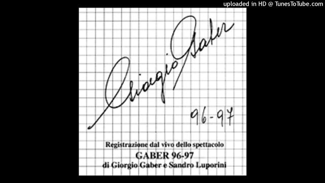 Giorgio Gaber – Destra-sinistra смотреть онлайн