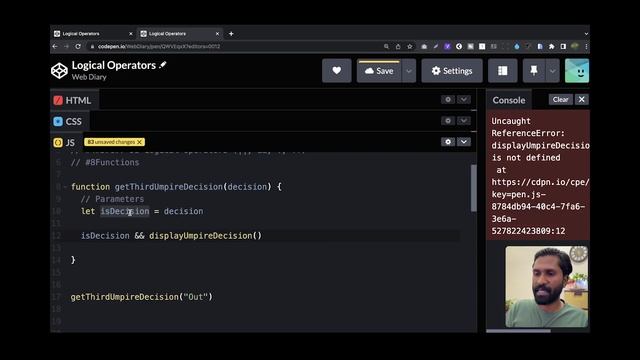 #8 JavaScript Function | Argument | Parameter | Javascript Concepts Before You Start Learning React смотреть онлайн