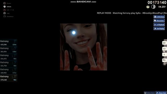 Syko - #BrooklynBloodPop! osu! (4.42 ⭐) смотреть онлайн