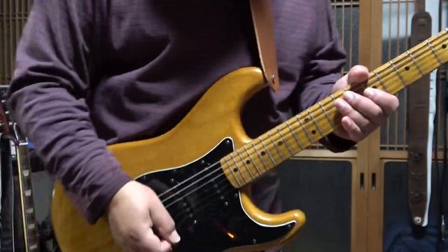Fender Stratocaster 1979 & Kz TrebleBooster+ibanez TS 808+Orenge DarkTerror 002 смотреть онлайн