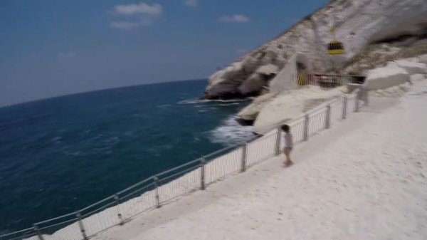 Израиль. Рош-а-Никра (гроты) Israel #2 Отдых в Израиле Много солнца