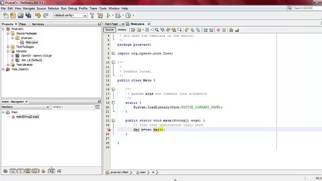 Configurar OpenCv en NetBeans fácil, sin descargar ningún jar extra. смотреть онлайн