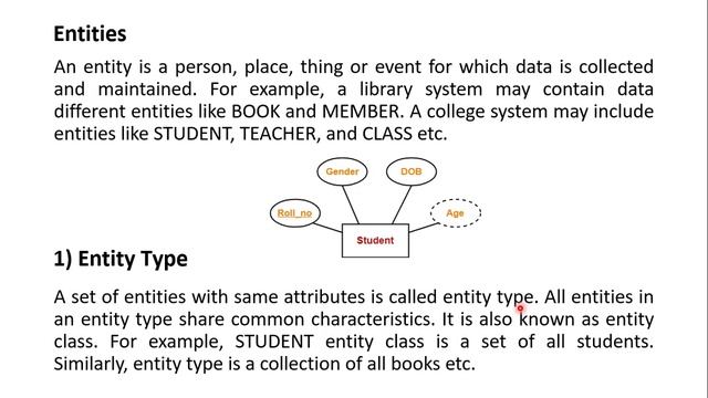 Lect-30 What is Entity | Entity Type | Entity Instance | Entity Set | #DBMS смотреть онлайн