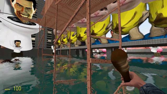 Giant Nextbots Obunga Rosalia ! Jerma John Pork Skibidi MaxwellCat In Gmod ! #thisisgmodplay #nexbo