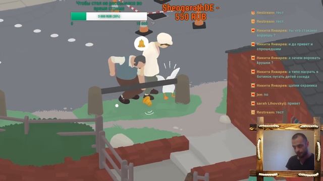 Одна из Самых продаваемых игр в Epic Games Store (EGS) — Untitled Goose Game — Стрим - Прохождение смотреть онлайн