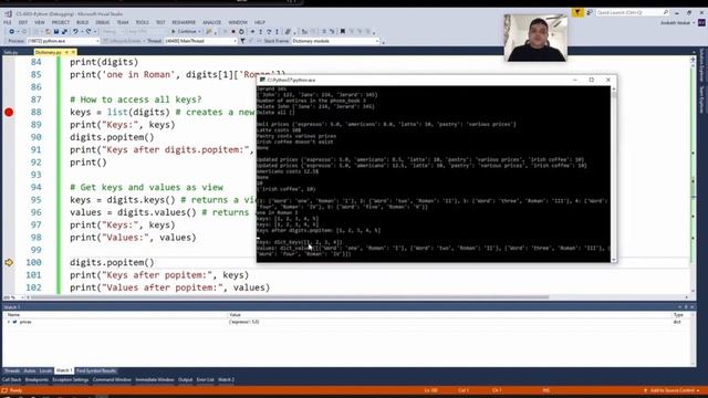 024 P4E Python Dict Sets B смотреть онлайн