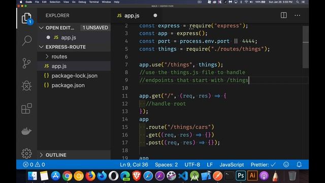 Express JS - Router and Routes смотреть онлайн