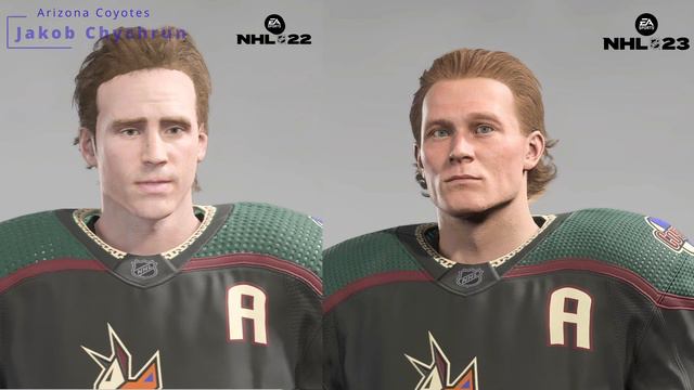 NHL 22 vs NHL 23 Graphics: Player Faces part 5 смотреть онлайн