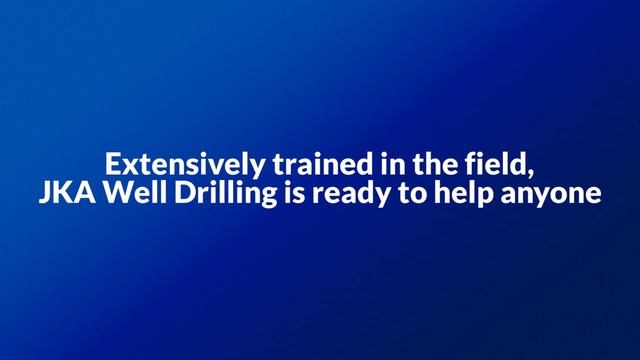 Well Drilling Surveying & Rehab / Professional Land Surveyors - JKA Well Drilling смотреть онлайн