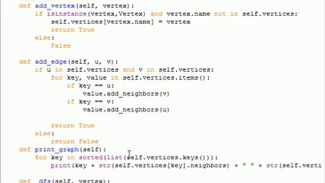 awesome python dfs code for unidirected graph смотреть онлайн