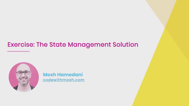 3 - 21 - Exercise- Picking the Right State Management Solution смотреть онлайн