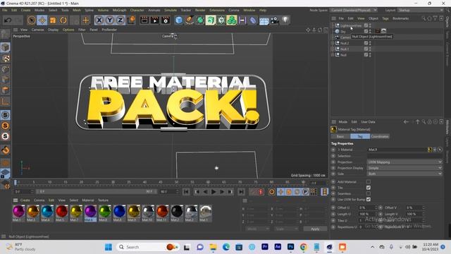 FREE CINEMA 4D MATERIALS DOWNLOAD смотреть онлайн