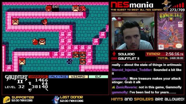 274/714 Gauntlet II - NESMania смотреть онлайн