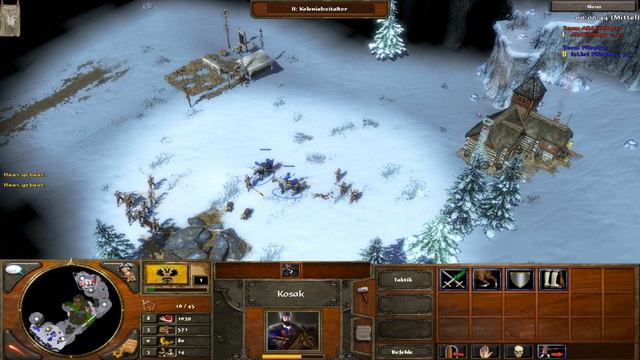 Age of Empires III - Rocky Mountains - Der Russen-Rush [Deutsch/HD] Online Gameplay смотреть онлайн