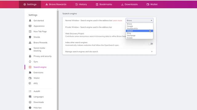 How To Change The Default Search Engine In The Brave Web Browser | PC | *2023 смотреть онлайн