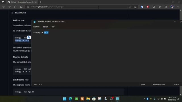 Ver y controlar pantalla de tu ANDROID desde PC con SCRCPY | Windows 7/8/10/11 | ¡SIN LAG! смотреть онлайн