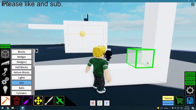 simple sliding door tutorial (plane crazy) (ROBLOX) смотреть онлайн
