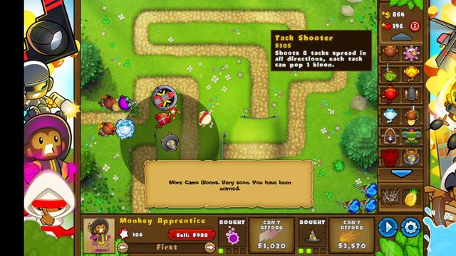 я играю в игру под названием BLOONS TD5 смотреть онлайн