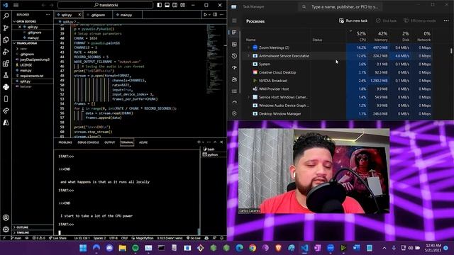 Translation App Demo: Open Ai - Whisper Ai смотреть онлайн