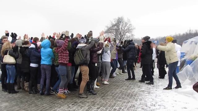 Sparrow hills(Воробьёвы го́ры) Flashmob - Moscow смотреть онлайн