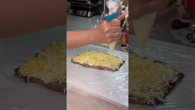 рулет из сельди