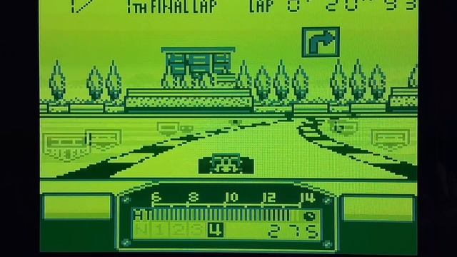 F1 Pole Position on the GameBoy смотреть онлайн