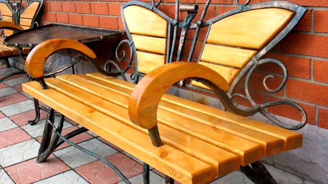 8 Самая красивая кованая скамейка смотреть онлайн