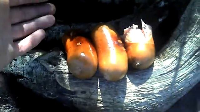 Полевая кухня на рыбалке при сильном ветре 2